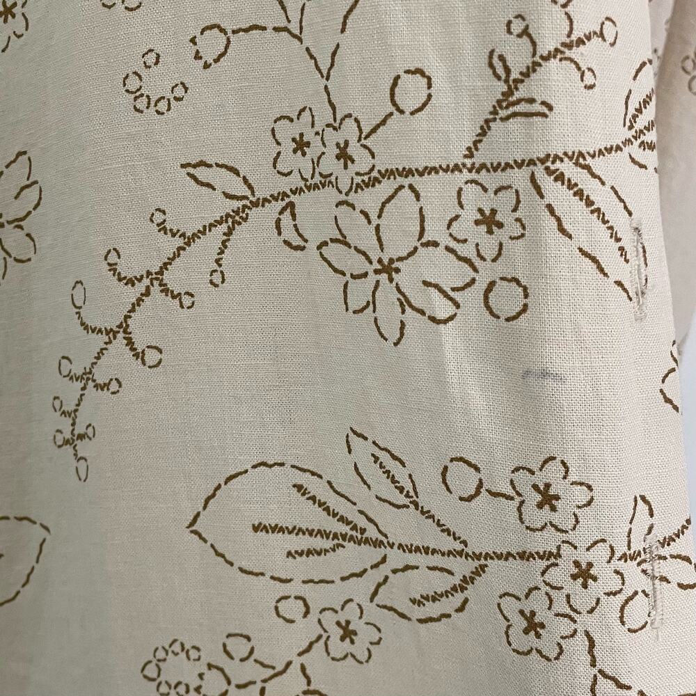 Madewell Cream Floral-Print Midi Dress - Picture 11 of 11